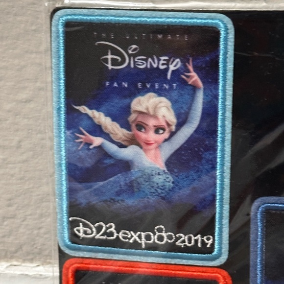 Disney D23 Expo 2019 Embroidered Patches - Picture 4 of 8